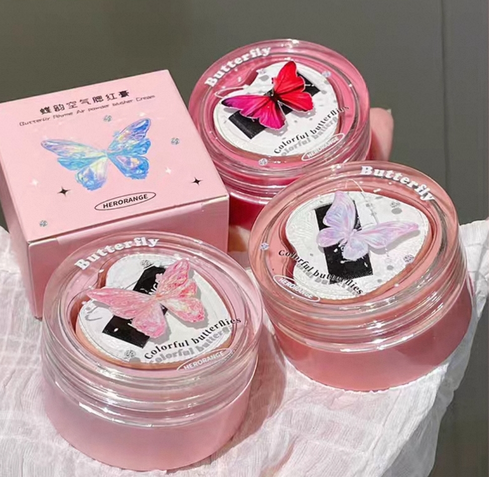 رژگونه پروانه ای Herorange